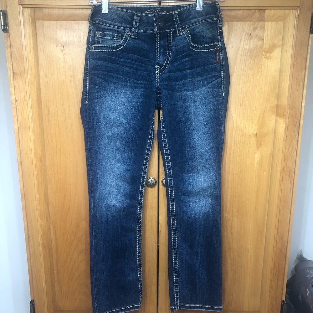 Silver jeans